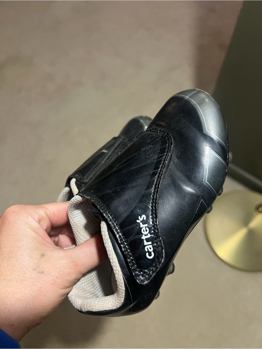 Carters toddler size 9 cleats